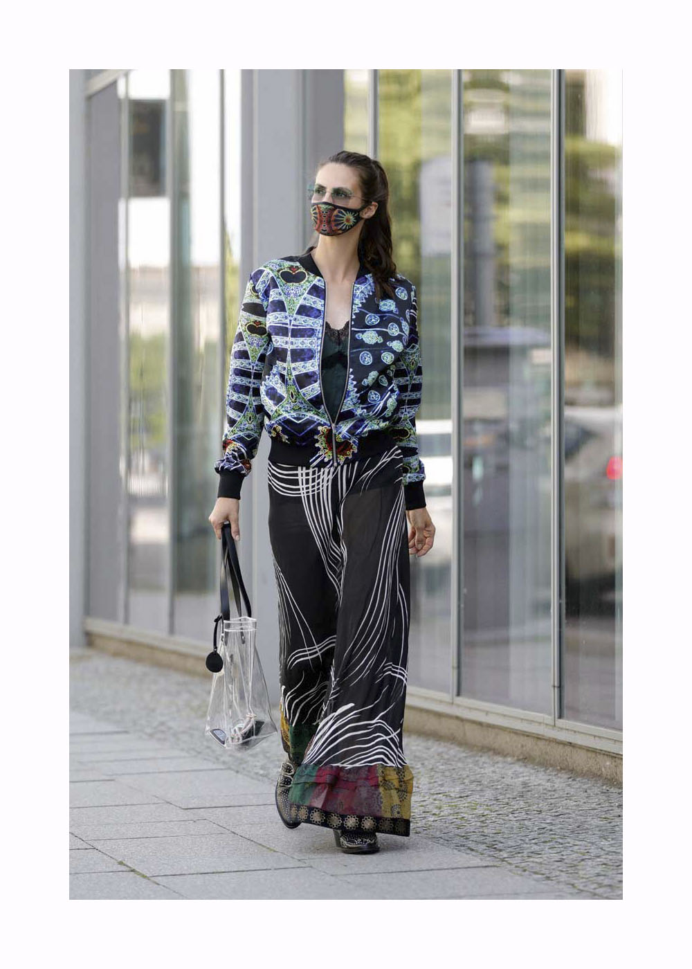 Katrin Wrobel – Street Style – Berlin – June 16, 2020