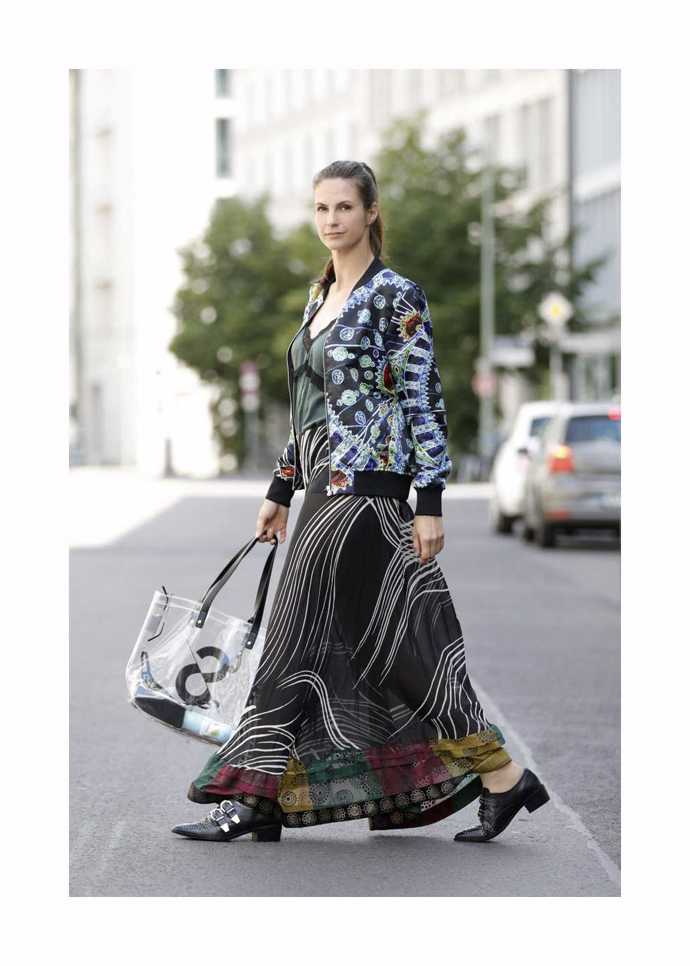 Katrin Wrobel – Street Style – Berlin – June 16, 2020
