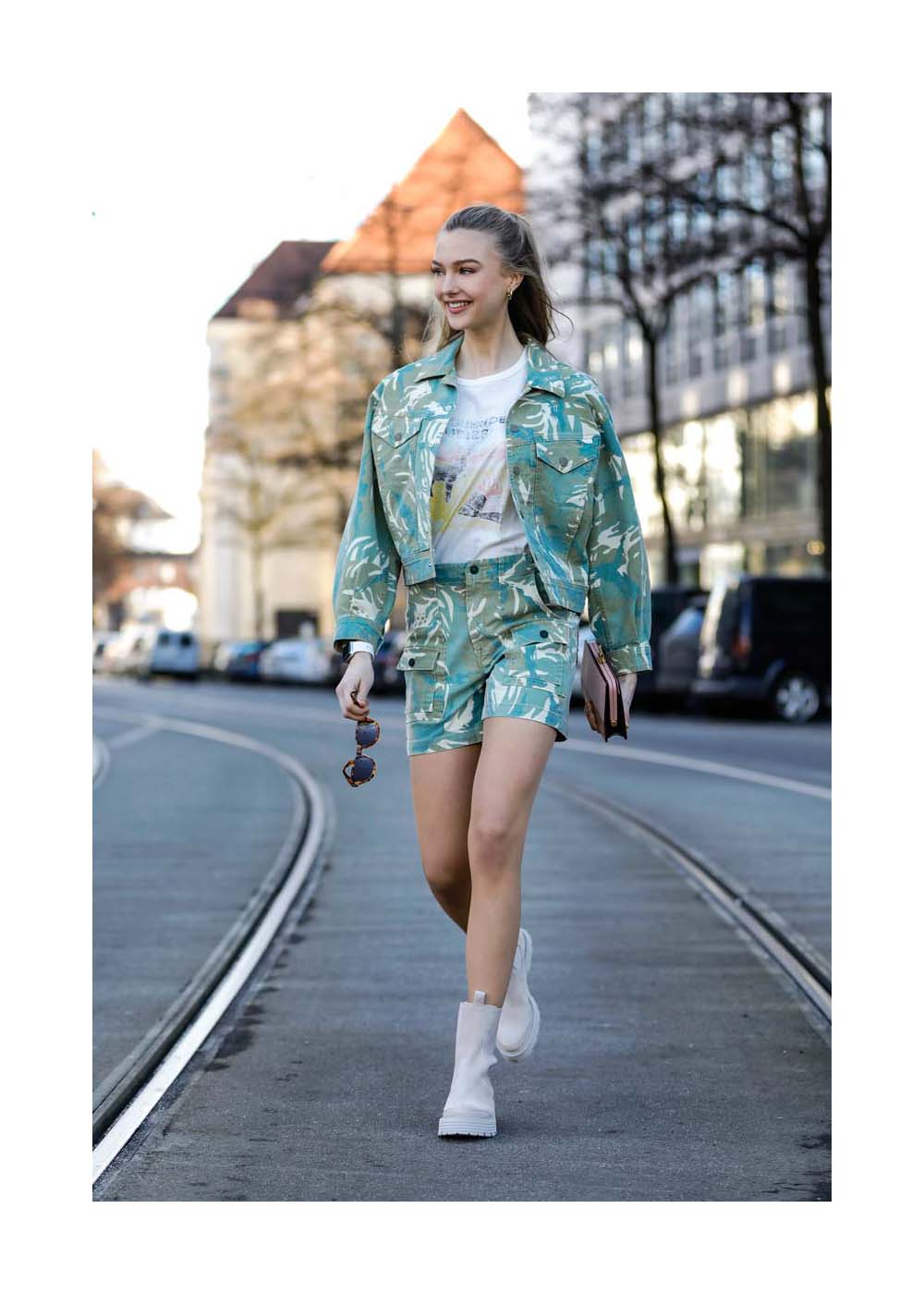 Lilly Krug Street Style Shooting In Munich