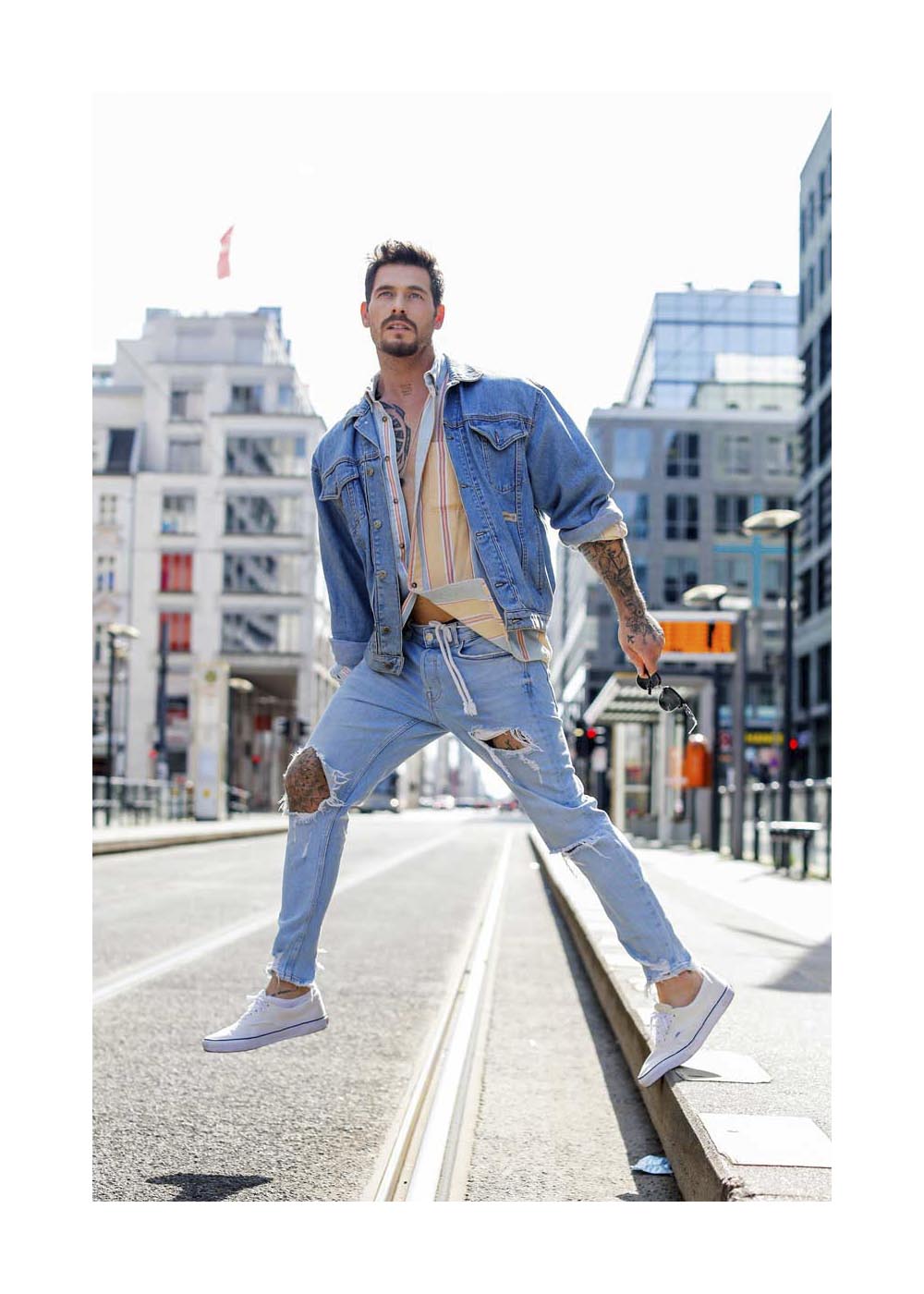 Streetstyle mit Angelo Carlucci in Berlin