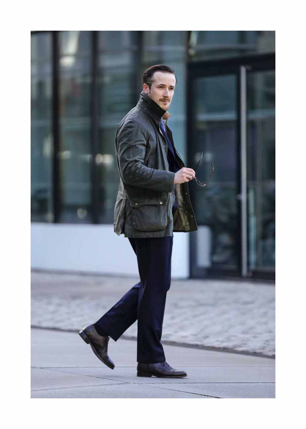Johannes Laschet Streetstyle Shooting In Cologne